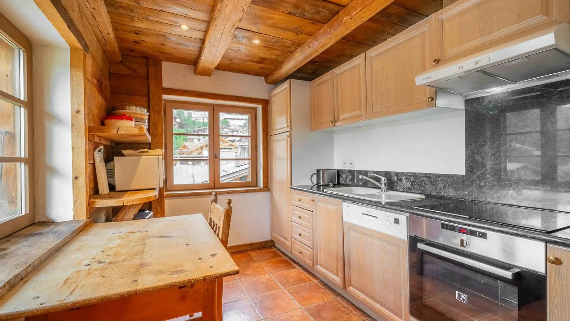 公寓 Spacieux Appart 5 Ch Au Coeur Du Village, Charme Savoyard, Wifi, Cheminee Decorative - Fr-1-437-51 拉克吕萨