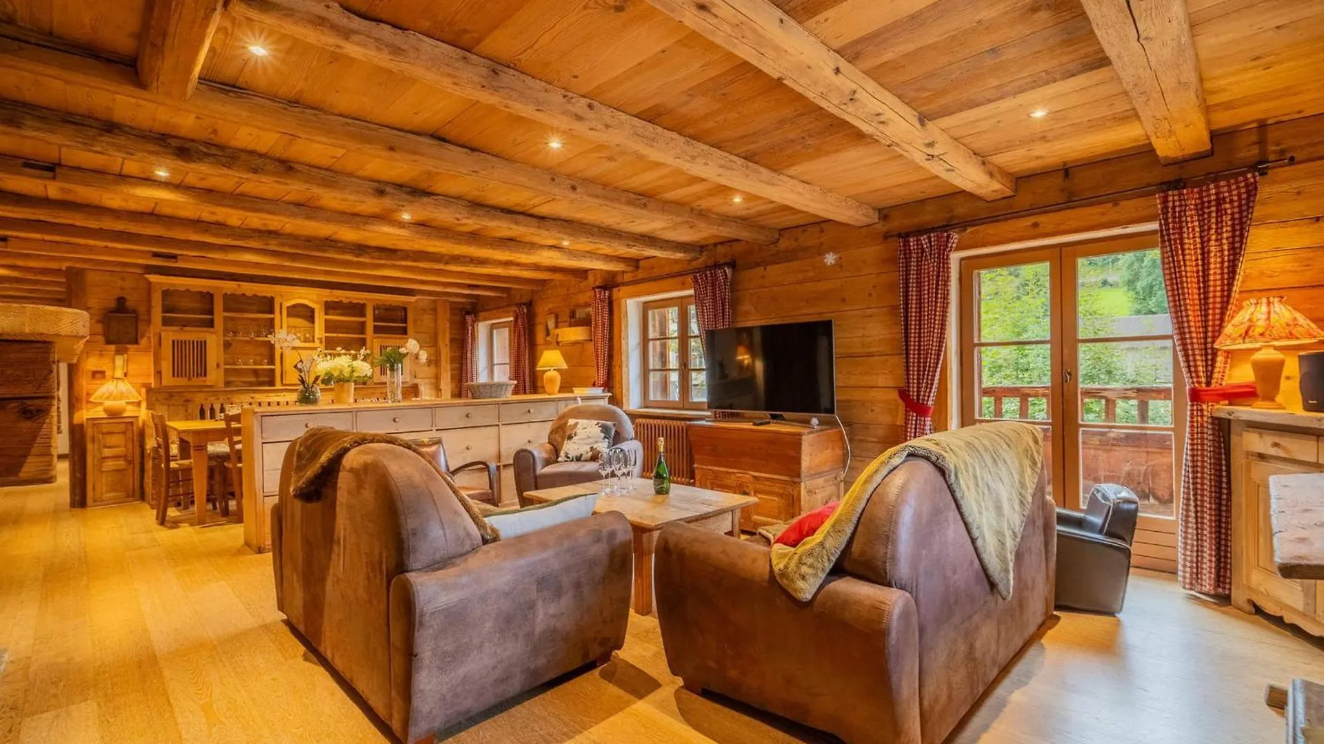 Spacieux Appart 5 Ch Au Coeur Du Village, Charme Savoyard, Wifi, Cheminee Decorative - Fr-1-437-51 拉克吕萨